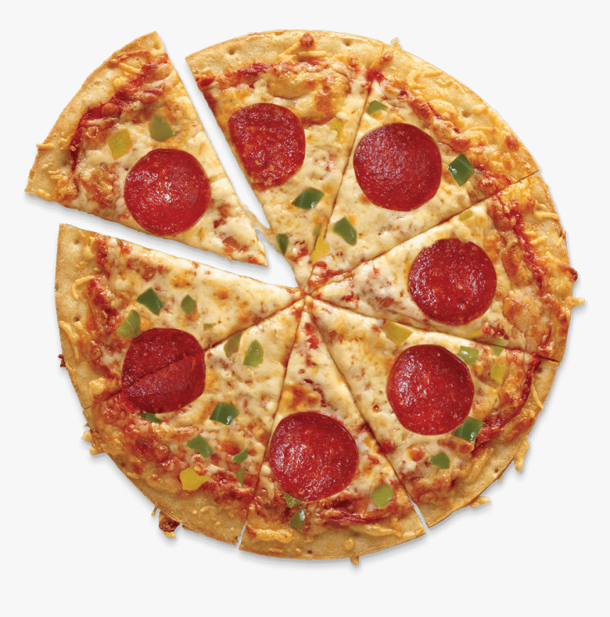 Aerial View Of A Cauliflower-crust Pepperoni And Vegetables - Cheese Pizza Transparent Background, HD Png Download, Free Download