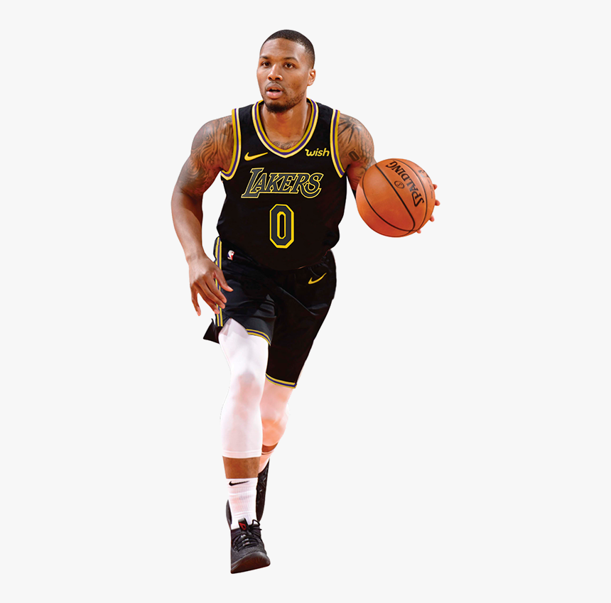 Damian Lillard Transparent Lakers, HD Png Download, Free Download