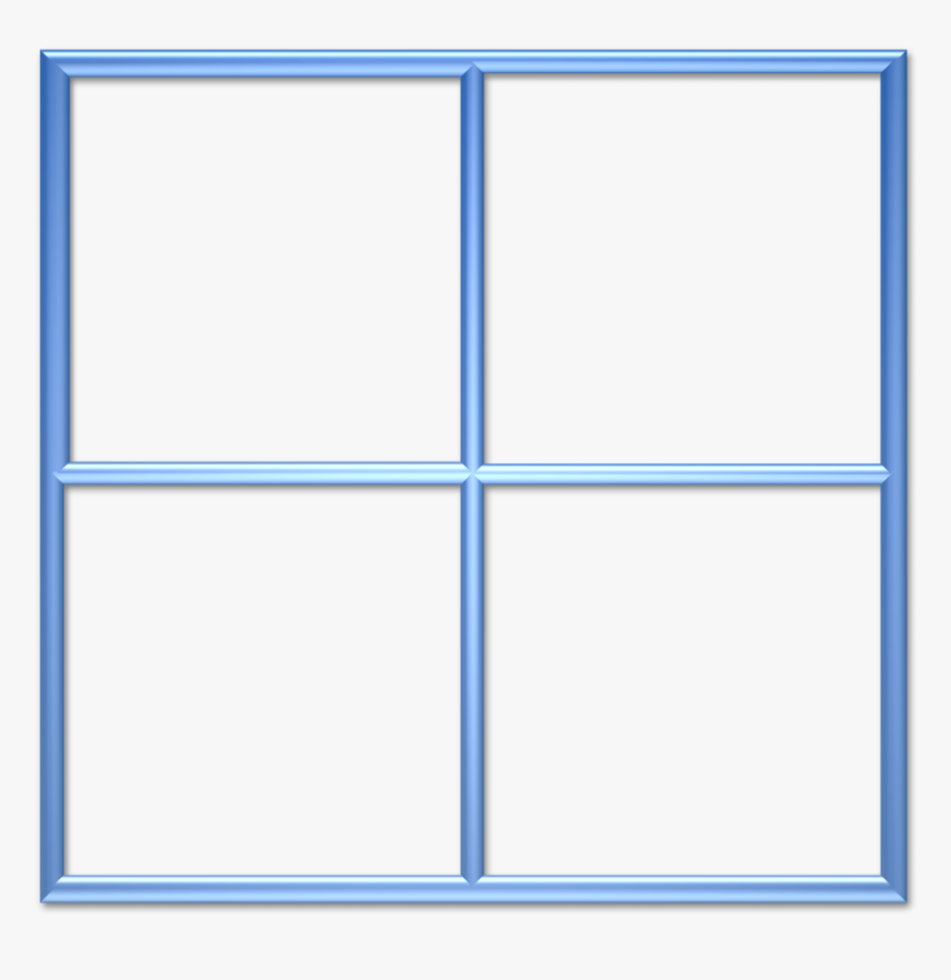 Square Clipart Window Frame - Parallel, HD Png Download, Free Download