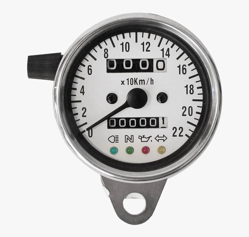 Universal Motorcycle Speedometer Mph , Png Download - Speedometer, Transparent Png, Free Download