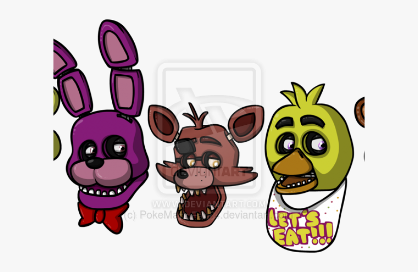 Transparent Fnaf Png - Personajes Five Nights At Freddy's Png, Png Download, Free Download