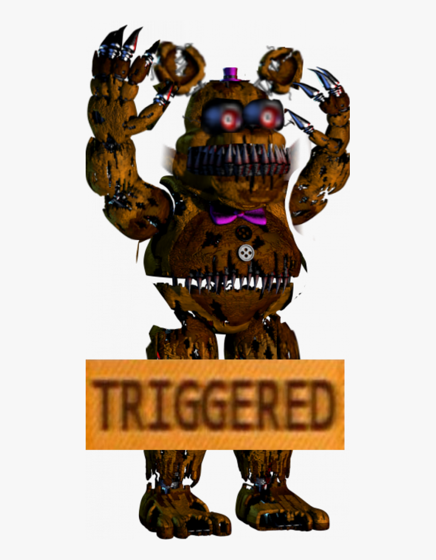 Nightmare Fred Bear Fnaf, HD Png Download, Free Download