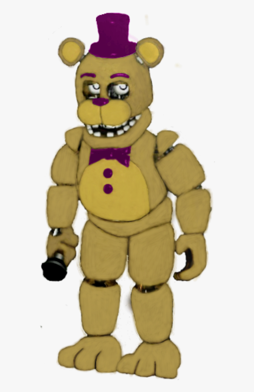 Fnaf 2 Unwithered Fredbear Hallway Freddy S, Fnaf, - Do Five Nights At Freddy's De Animatronics, HD Png Download, Free Download