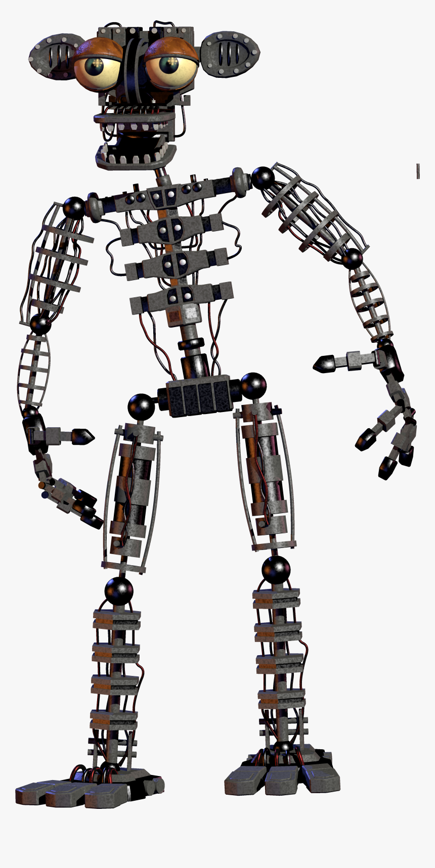 Fnaf 2 Endoskeleton Png, Transparent Png, Free Download