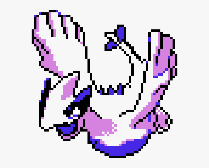 Lugia Pixel Art - Lugia Pixel, HD Png Download, Free Download