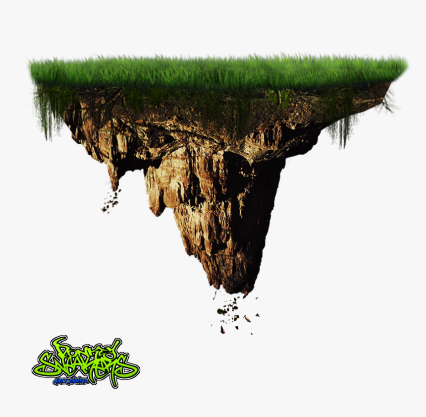 Thumb Image - Floating Piece Of Land, HD Png Download, Free Download