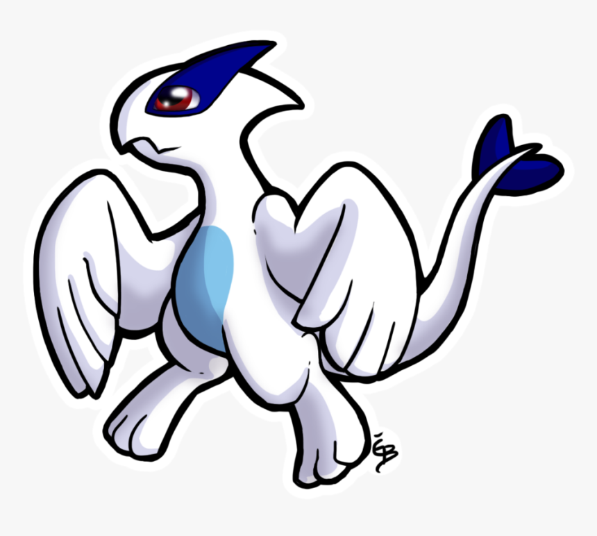 Image Royalty Free Stock Lugia Drawing Cute - Cute Lugia Drawing, HD Png Do...