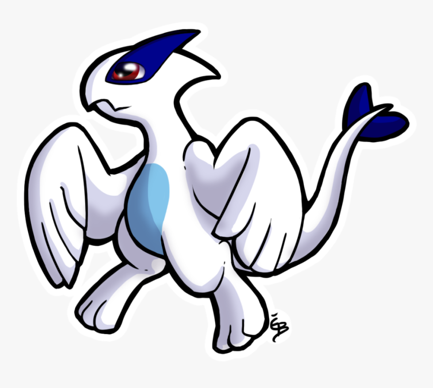 Image Royalty Free Stock Lugia Drawing Cute - Cute Lugia Drawing, HD Png Download, Free Download