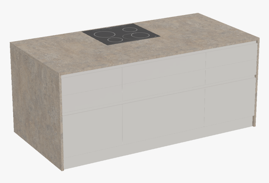 Preview Of Vida Kitchen Island - Drawer, HD Png Download, Free Download