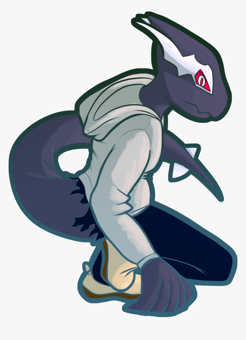 Random Anthros - Shadow Lugia - Shadow Lugia Male Anthro, HD Png Download, Free Download