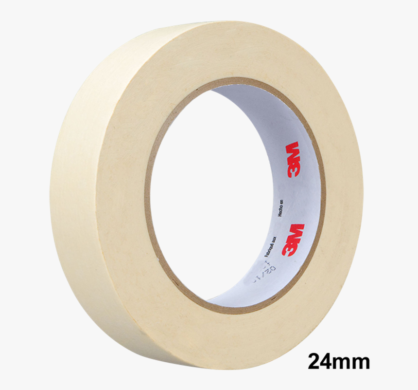 3m 6546 Performance Automotive Masking Tape 24mm X - Masking Tape Rolls Png, Transparent Png, Free Download