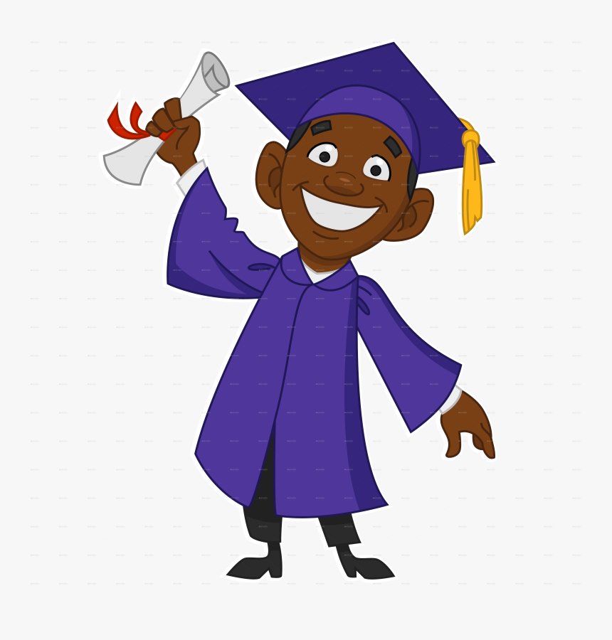Graduate By Gatts Graphicriver - Graduate Student Clipart, HD Png Download, Free Download