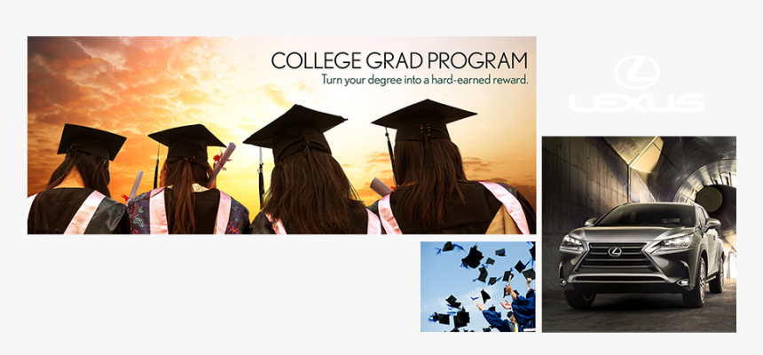 The Lexus College Graduate Finance Program Includes - Graduation Ceremony, HD Png Download, Free Download