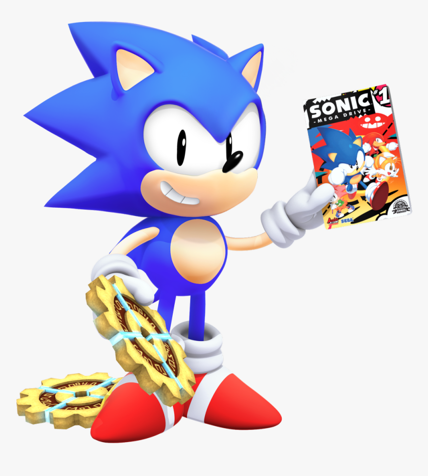 Merrygamemike 🎄 On Twitter - Tyson Hesse Classic Sonic, HD Png Download, Free Download