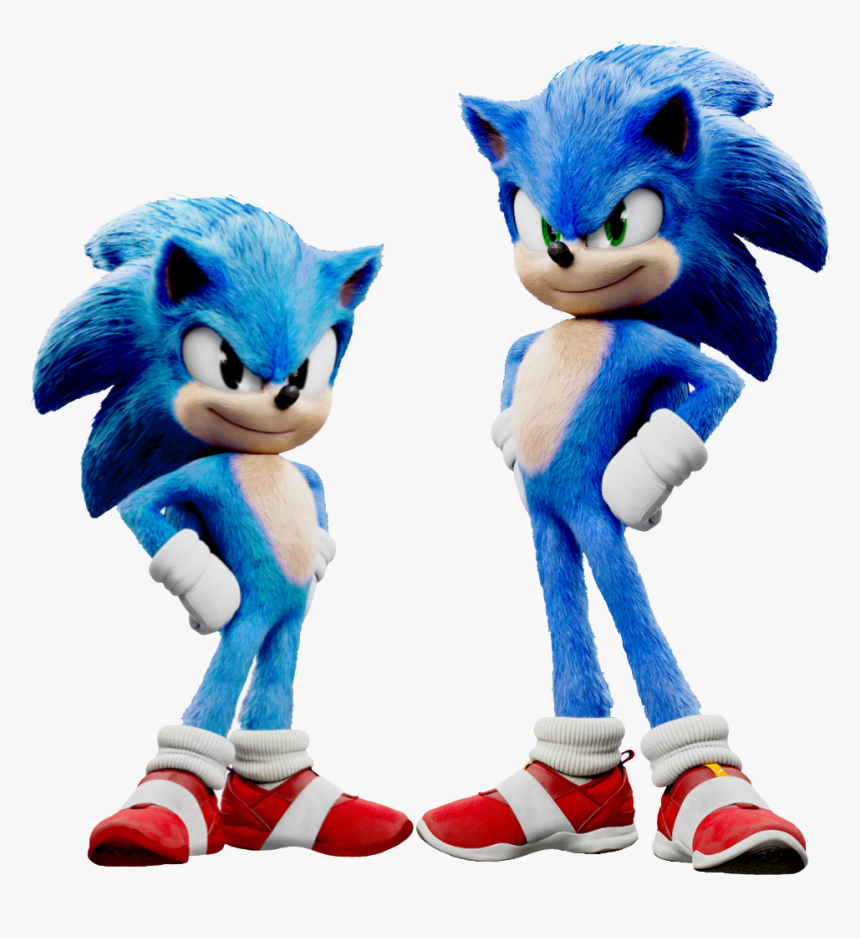 Sonic Movie Render, HD Png Download, Free Download