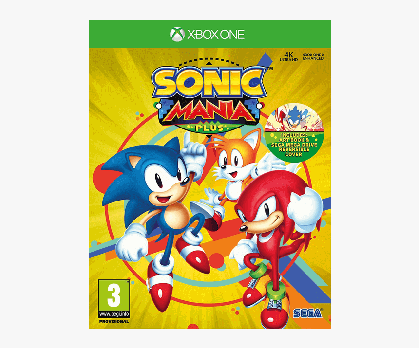 Sonic Mania Xbox Box, HD Png Download, Free Download