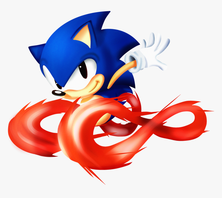 Classic Sonic Art Style, HD Png Download, Free Download