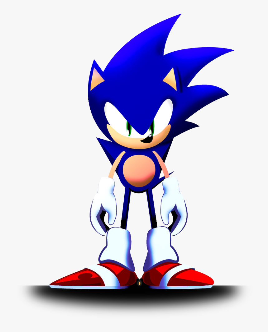 Classic And Modern Sonic Fusion, HD Png Download, Free Download