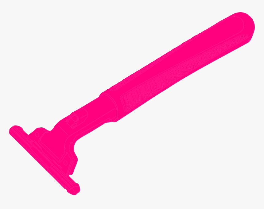 Shaving Razor Clip Art - Pink Razor Clipart, HD Png Download, Free Download