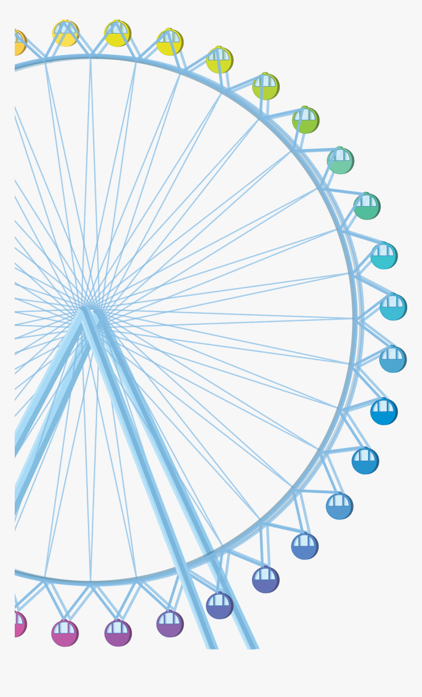 Giant Wheel Png Picture - Transparent Background Ferris Wheel Gif, Png Download, Free Download
