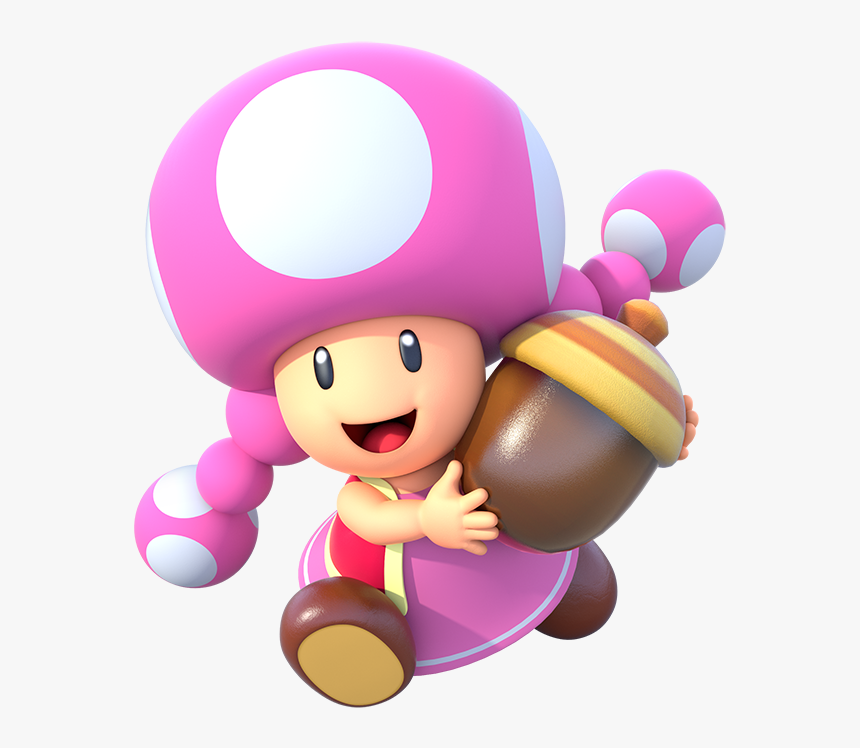 Star Rush , Png Download - Mario Bros Pink Toad, Transparent Png, Free Download