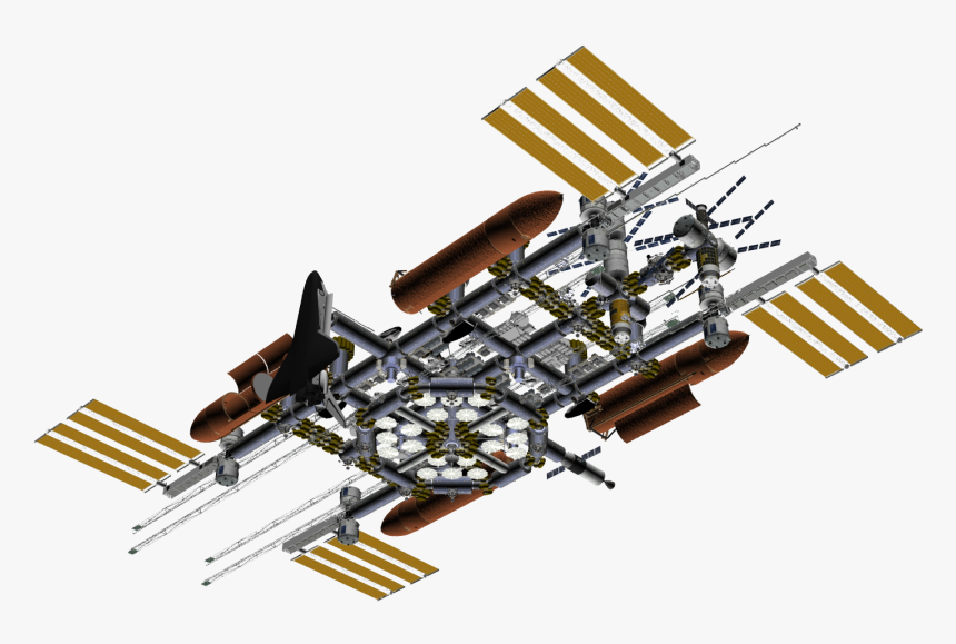 H 10 K - Rotating Wheel Spacecraft, HD Png Download, Free Download