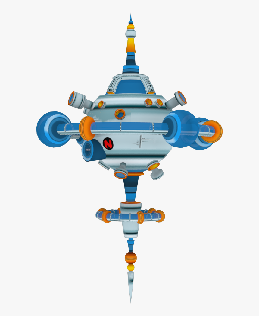 Transparent Space Station Png - Crash Bandicoot Cortex Toy, Png Download, Free Download