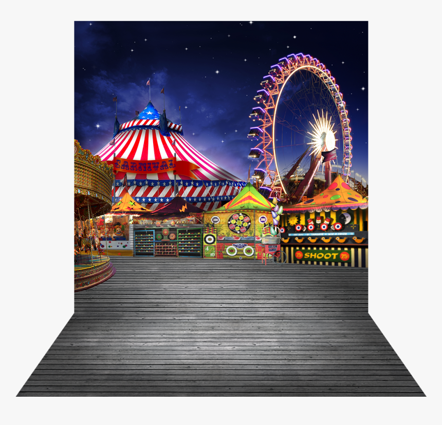 Carnival Transparent Vintage Graphic Royalty Free Library, HD Png Download, Free Download