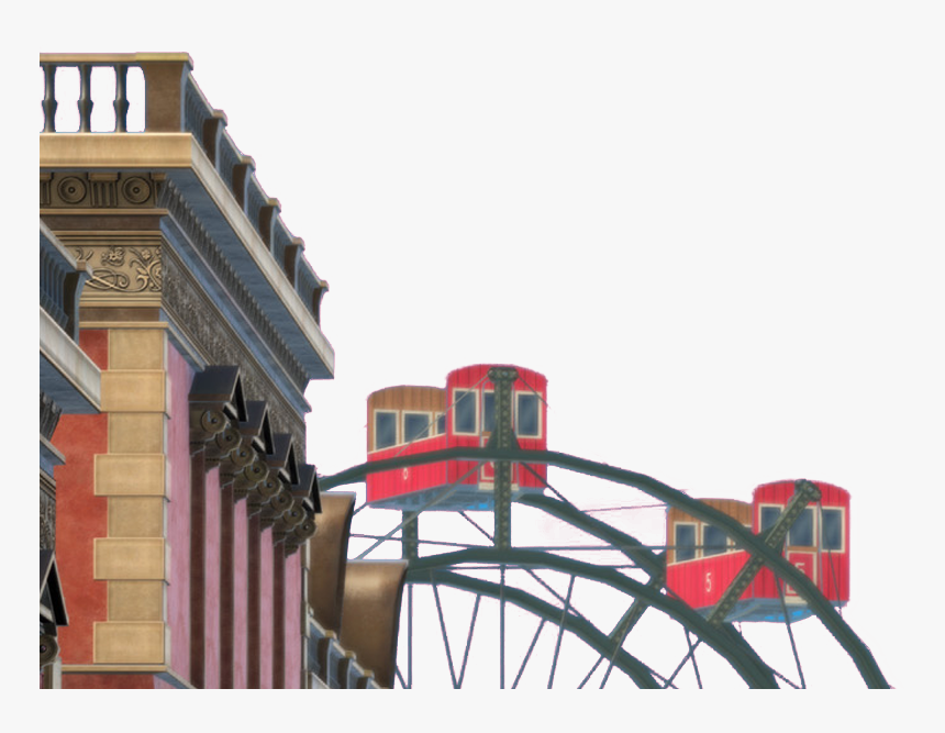 Chapeau Ferris Wheel - Hongmaogang Cultural Park, HD Png Download, Free Download