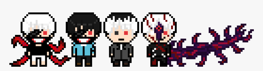 Tokyo Ghoul Pixel Art, HD Png Download, Free Download