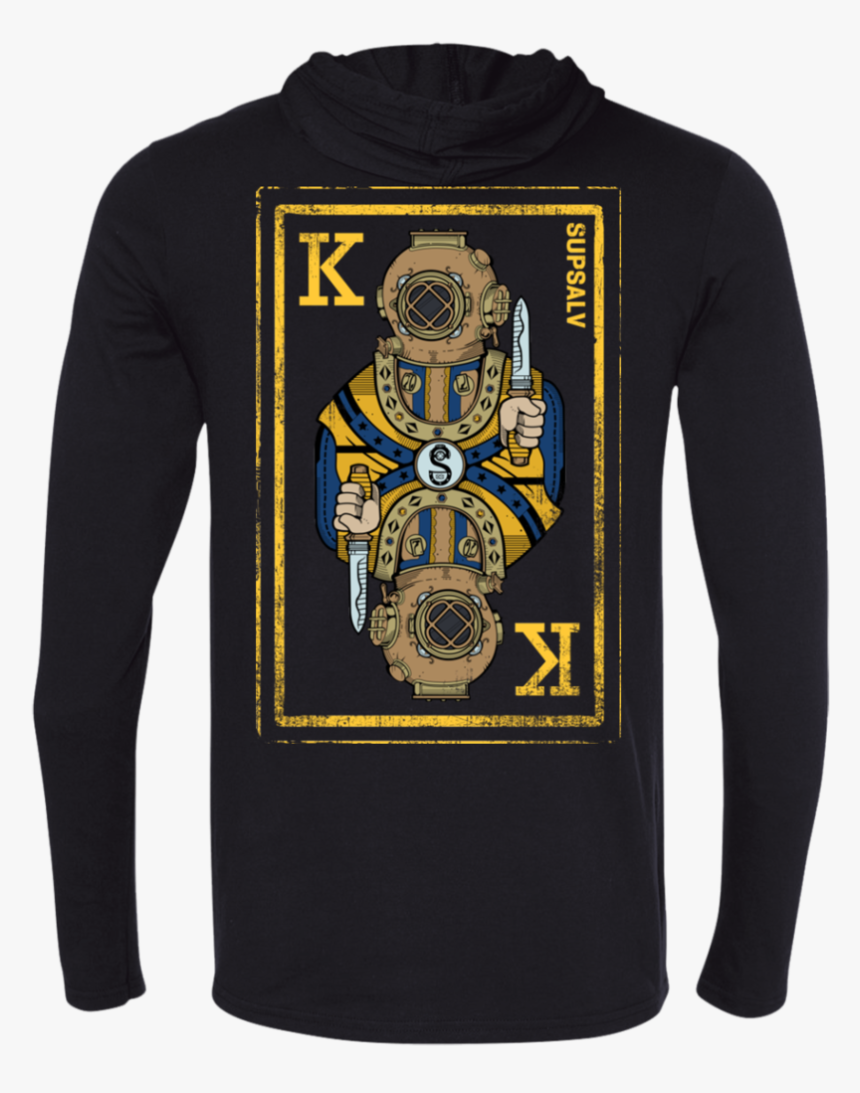 Mk V King Card Card Anvil Ls T-shirt Hoodie - Hoodie, HD Png Download, Free Download