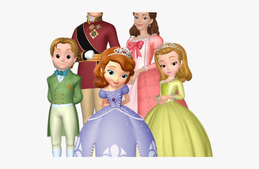 Amber Clipart Sofia The First - Princess Sofia The First Family, HD Png Download, Free Download