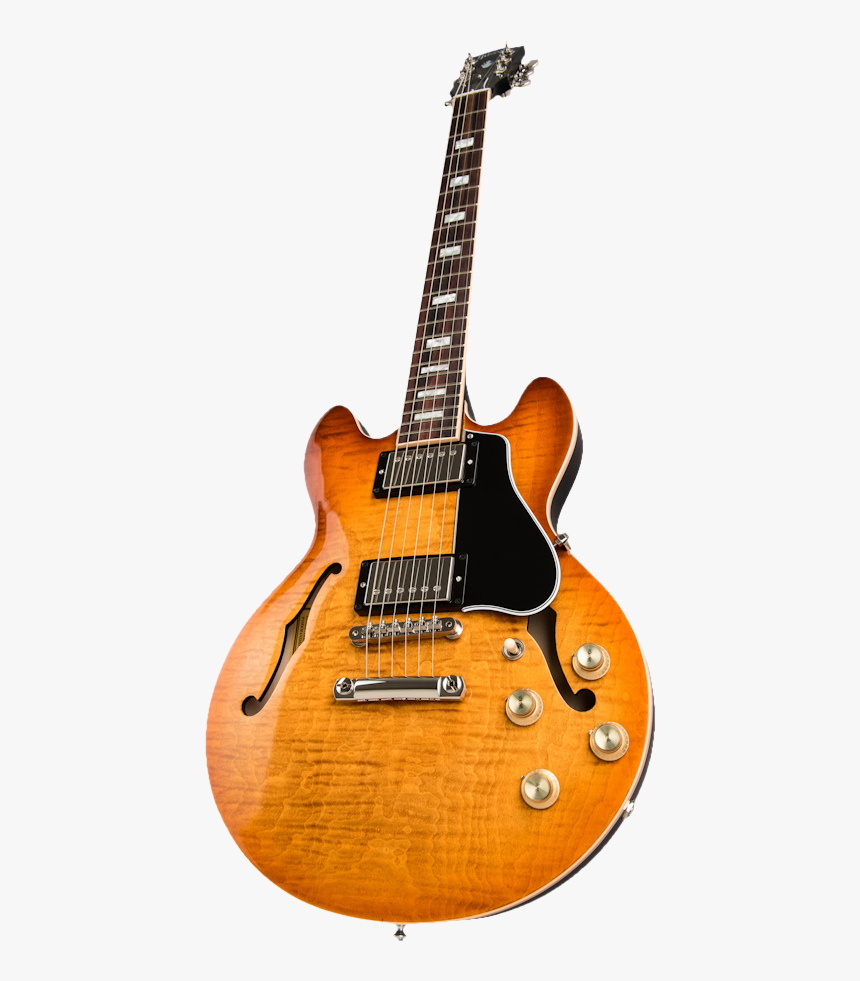 Gibson Es-339 Electric Guitar - Es 339 Figured Faded Lightburst, HD Png Download, Free Download
