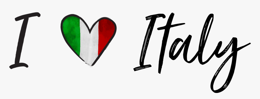 I Heart Italy - Heart, HD Png Download, Free Download