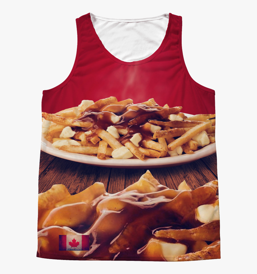 Canadian Poutine Unisex Tank Top , Png Download, Transparent Png, Free Download