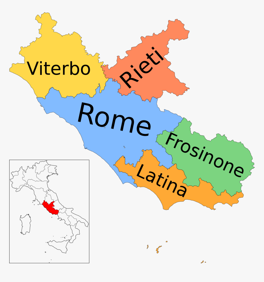 Province Lazio, HD Png Download, Free Download