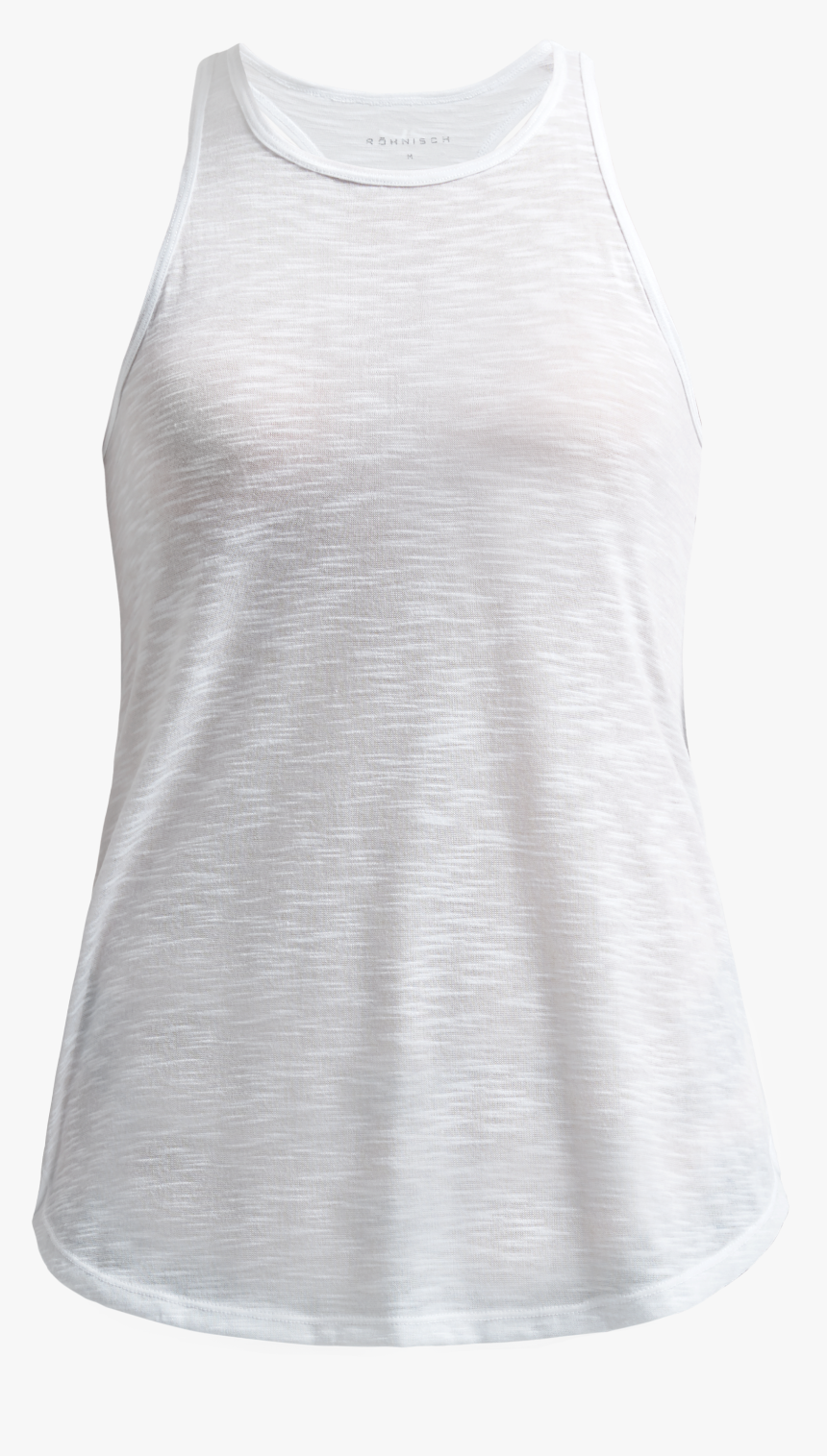 Sheer Tank Top, White, , Hi-res - Pattern, HD Png Download, Free Download