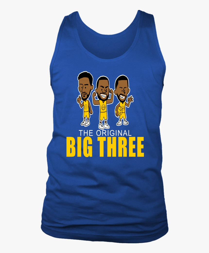 The Original Big Three Shirt Klay Thompson - Sleeveless Shirt, HD Png Download, Free Download