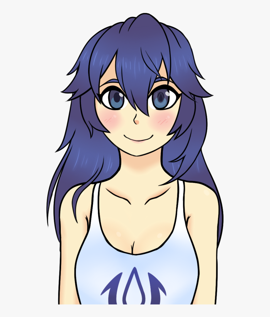Anime Girl With Tank Top , Png Download - Anime Girl In Tank Top, Transparent Png, Free Download