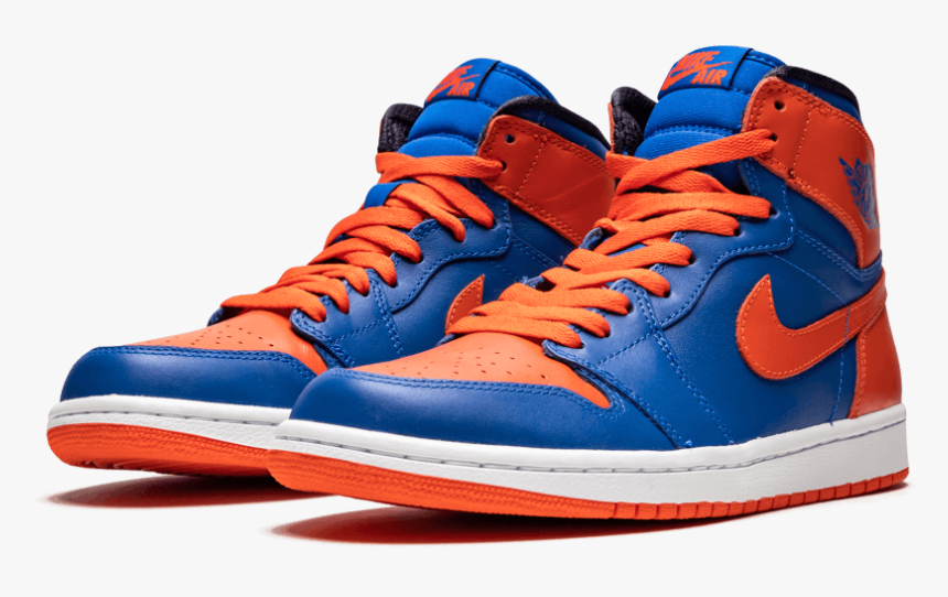 Air Jordan 1 Knicks 555088-407 2013 Release Date - Jordan 1 New York Knicks, HD Png Download, Free Download