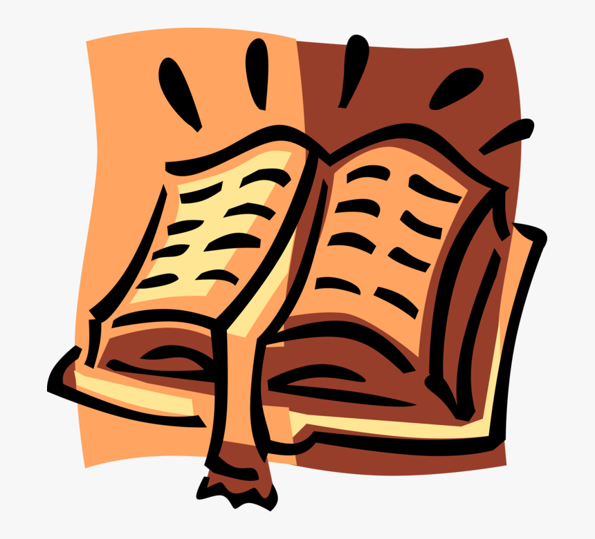 Vector Illustration Of Holy Bible Book Product Of Divine, HD Png Download, Free Download