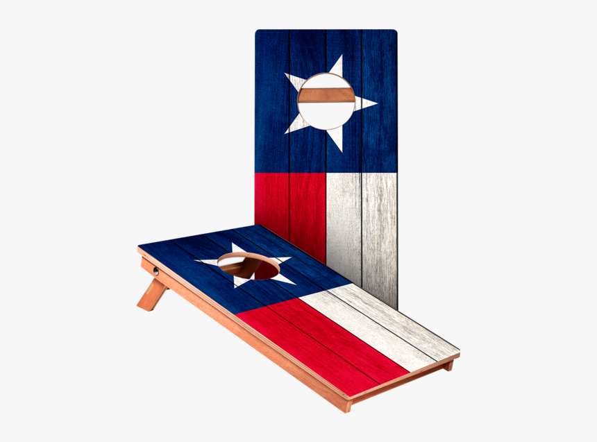 Texas Flag Junior Cornhole Boards Bag Toss Game Set - Table, HD Png Download, Free Download