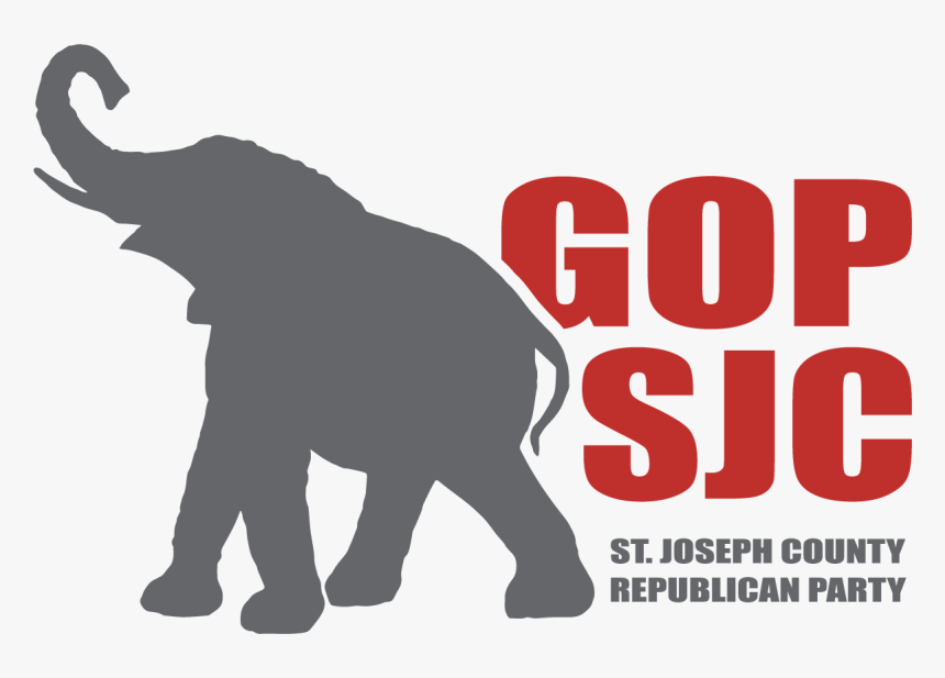 Joseph County Republican Party - Indian Elephant, HD Png Download, Free Download