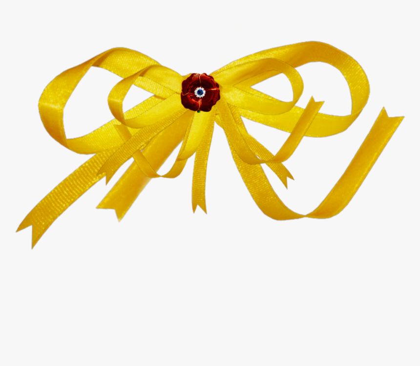 #yellow #ribbon #soldiers #supportourtroops #redwhiteandblue, HD Png Download, Free Download