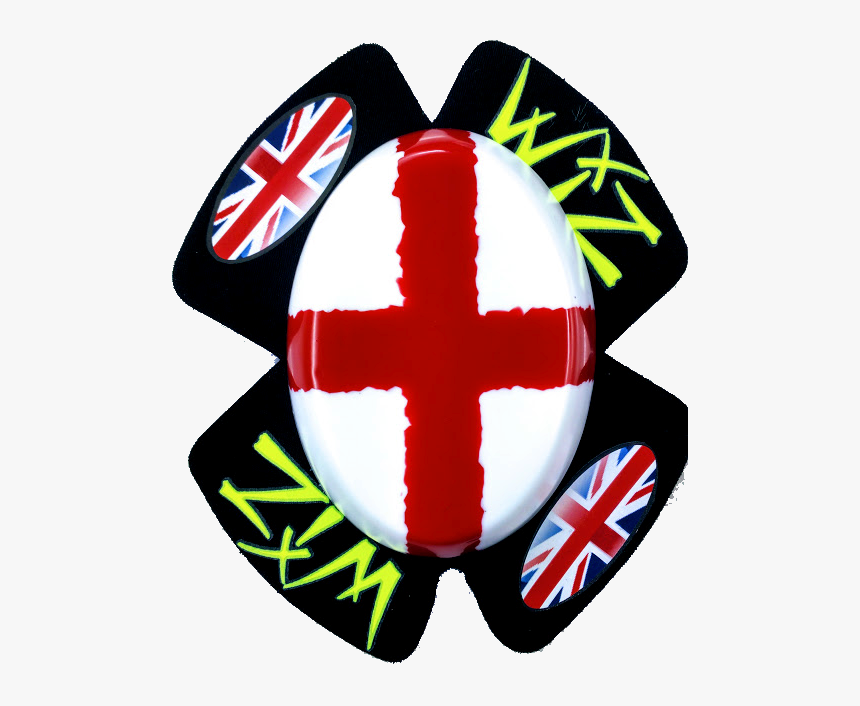 Wiz Graffix Uk Flag Knee Slider Backings - Slidery Na Kolena Žluté, HD Png Download, Free Download