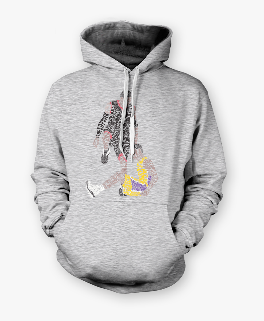 Hoodie Grey - Allen Iverson Step Over Hoodie, HD Png Download, Free Download