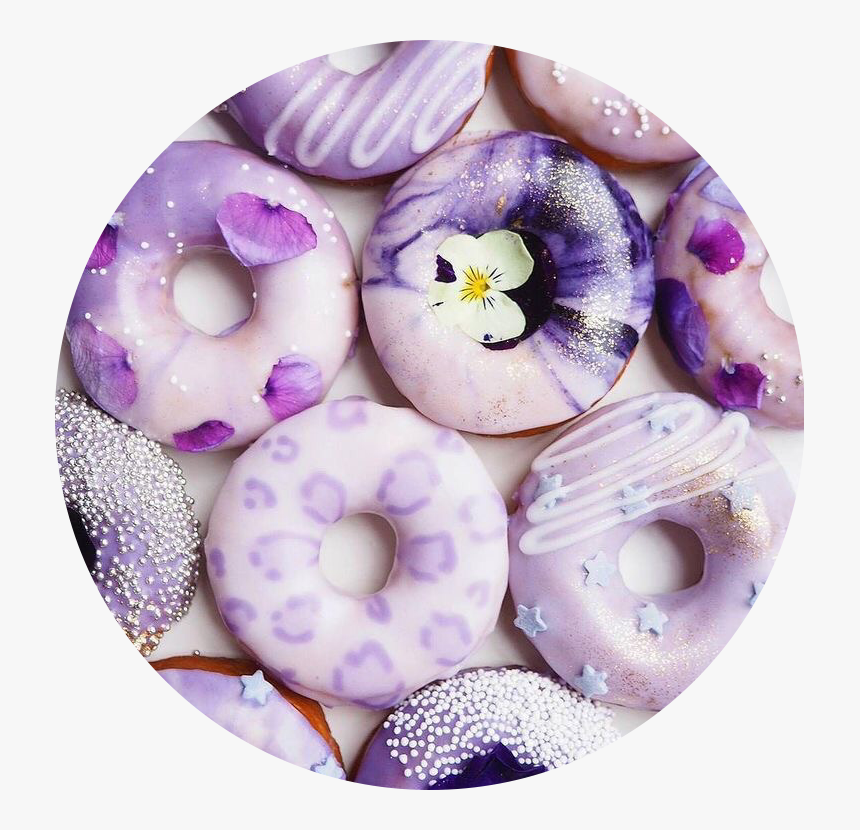 #pastel #pastelcolors #sweets #treats #png #circle - Donuts Descendientes, Transparent Png, Free Download