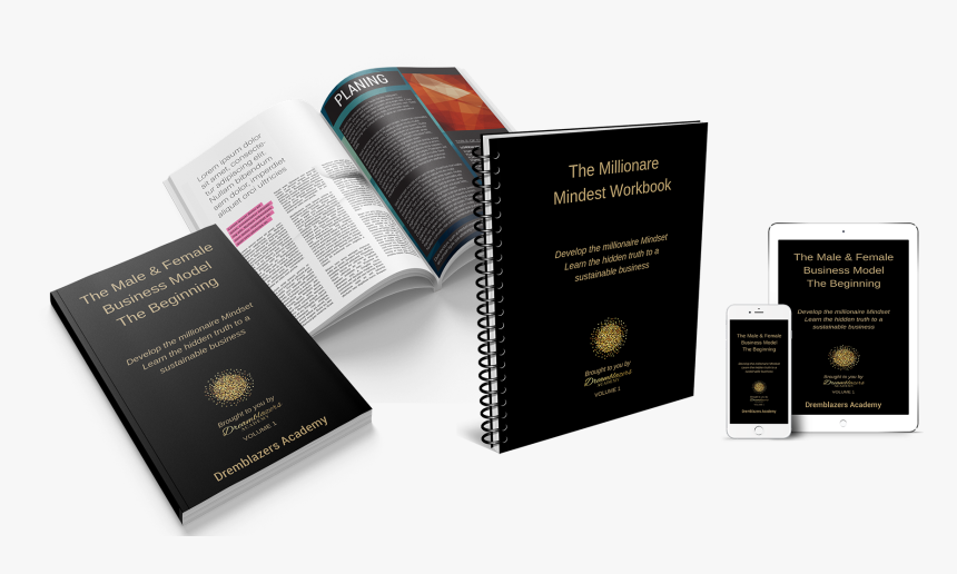 Male Female Model Book - Graphic Design, HD Png Download, Free Download