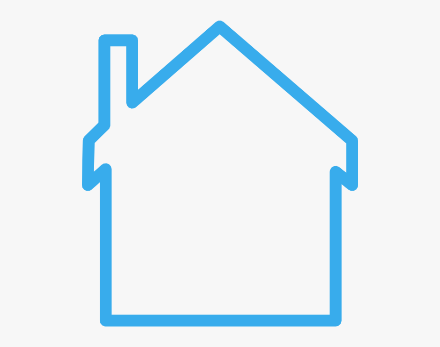 Transparent Victorian Houses Clipart - House Clipart Blue, HD Png Download, Free Download