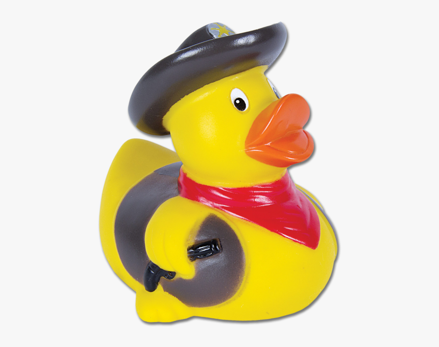 Bath Duck Western - Rubber Duck, HD Png Download, Free Download
